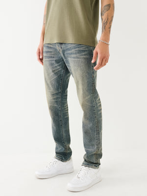 True Religion Rocco Jeans Gold Rush Dark Wash-True Religion
