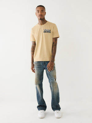True Religion Billy Rips Jeans Bitola Medium Wash-True Religion