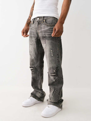 True Religion Joey Jeans Denim Stack Harmonium Grey Wash-True Religion