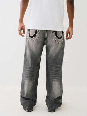 True Religion Vinny Jeans Super T Grey Wash-True Religion