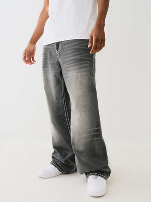 True Religion Vinny Jeans Super T Grey Wash-True Religion