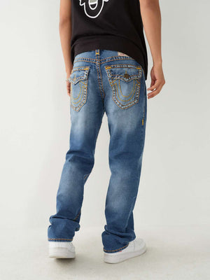 Ricky Super T Stitch Straight Jean-True Religion