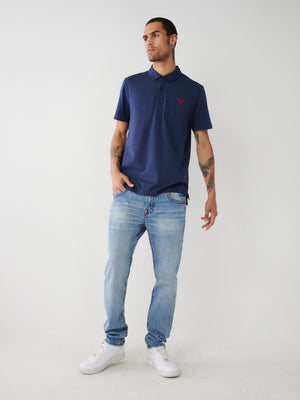 True Religion Jeans Rocco No Flap Orian Medium Wash-True Religion