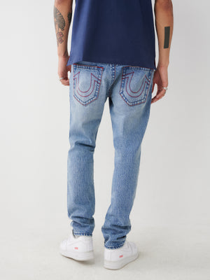 True Religion Jeans Rocco No Flap Orian Medium Wash-True Religion