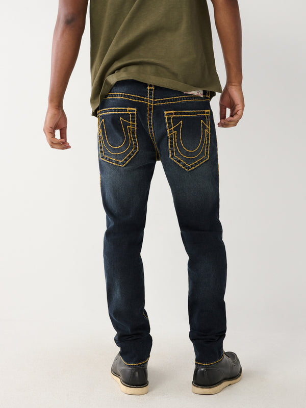 True Religion Jeans Rocco Super T 32 In Chicory Dark Wash