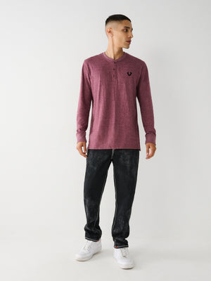 True Religion Rocco Super T Flap In Scorpius Wash Black-True Religion