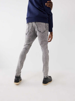 True Religion Jack Jeans No Flap Street Light With Rips-True Religion