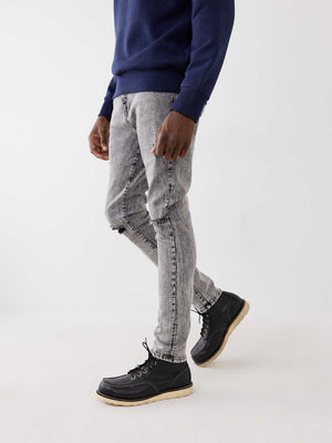 True Religion Jack Jeans No Flap Street Light With Rips-True Religion