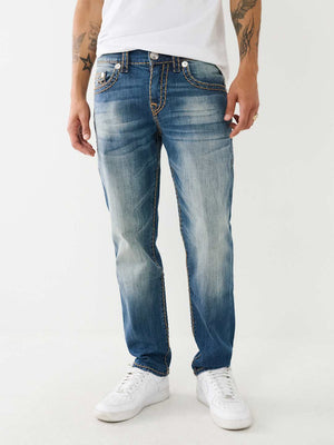 True Religion Geno Jeans Caspien Sea Medium Wash-True Religion