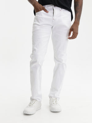 True Religion Jeans Geno Sn Slim Optic White