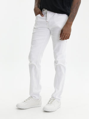 True Religion Jeans Geno Sn Slim Optic White