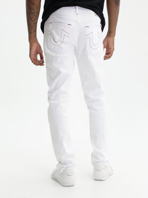True Religion Jeans Geno Sn Slim Optic White