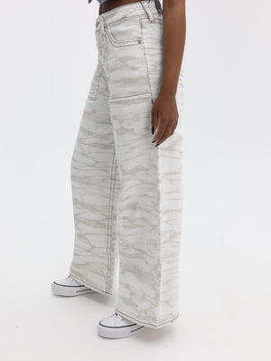 True Religion Zipper Jessie Baggy Flap Big T Coxon-True Religion