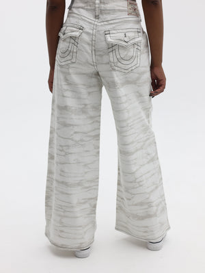 True Religion Zipper Jessie Baggy Flap Big T Coxon-True Religion