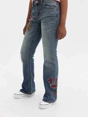 True Religion Tattoo Becca Mr Boot Flap Bigt Skyscraper Serenity-True Religion
