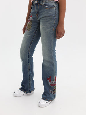 True Religion Tattoo Becca Mr Boot Flap Bigt Skyscraper Serenity-True Religion