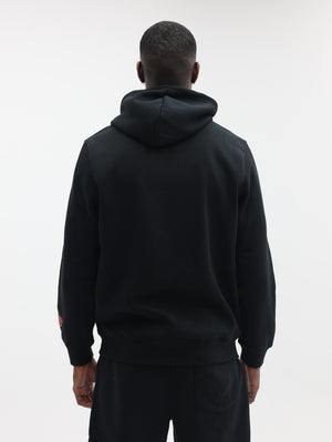 True Religion Arch Po Hoodie Heather Grey-True Religion