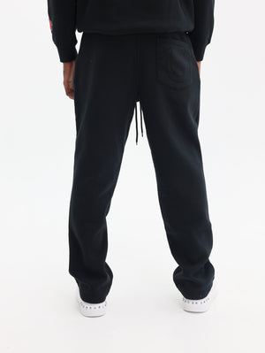 Arch Straight Leg Pant Heather Grey-True Religion