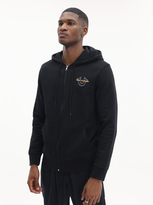 True Religion Multi Hs Zip Hoodie Oak Buff-True Religion