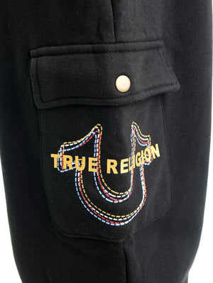True Religion Multi Hs Military Jogger Jet Black