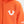 True Religion Fleece Pullover Anorak Mandarin Orange-True Religion