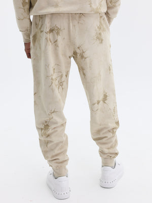 True Religion Debossed Rib Jogger Tapioca-True Religion