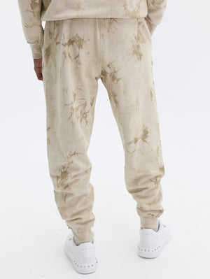 True Religion Debossed Rib Jogger Tapioca-True Religion