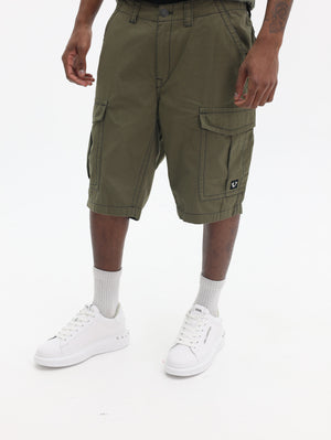 True Religion Ripstop Sn Cargo Flap Short Kalamata-True Religion
