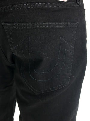 True Religion Rocco Moto Short 2Sb Black Rinse-True Religion