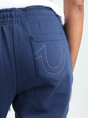 True Religion Script Tr Jogger Dress Blue