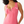 True Religion Dress Rib Lace Up Mini Dre Pink