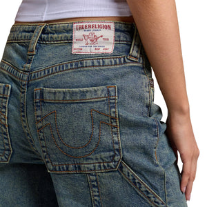 TRUE RELIGION JEAN CARPENTER LEILA HR WIDE LEG EVANGELINE-True Religion
