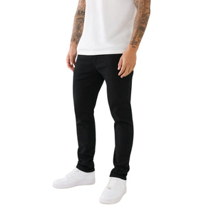 TRUE RELIGION JEANS ROCCO FLAP SN 32 INSEAM 2SB BODY RINSE BLACK-True Religion