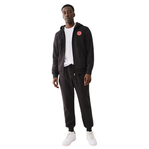 TRUE RELIGION TRUE COLLEGE JOGGER JET BLACK-True Religion
