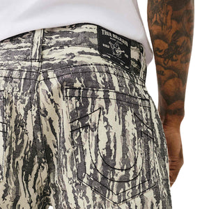 TRUE RELIGION JEANS JACQUARD BOBBY NF 32IN BIGT HS WHITE CAMO-True Religion