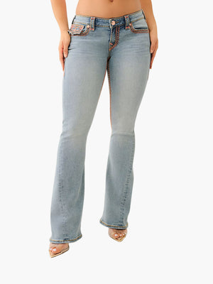 True Religion Joey Lr Flare Super Qt Flap Peak Spot