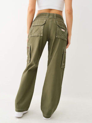 True Religion Military Cargo Pants Zipper Kalamata-True Religion