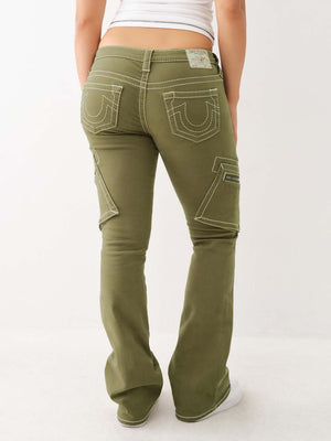 True Religion Becca Cargo Pants Bootcut Kalamata-True Religion