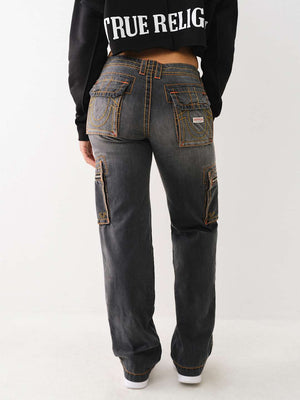 True Religion Cargo Pants Ladies Zipper Military Marseille-True Religion