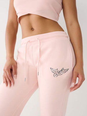 True Religion Track Pants Ladies Retro Rose-True Religion