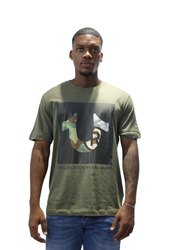 True Religion Multi Camo T-Shirt Kalamata