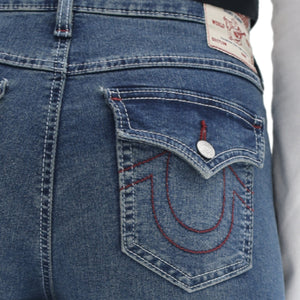 TRUE RELIGION JENNIE SN MR FLAP SKINNY MEDIUM BONECHILL WASH-True Religion