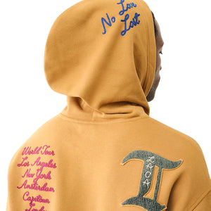 TRUE RELIGION SWEATER PATCH EMBRO HOODIE CARAMEL-True Religion