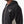 True Religion Hoodie Mesh Inset Rust Cinched Up Jet Black