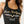 True Religion Crystal Wings Tank Top Jet Black