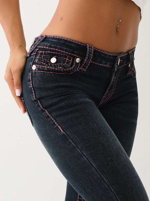 True Religion Beccat Boot Jeans Lurex Flap Jasmine-True Religion
