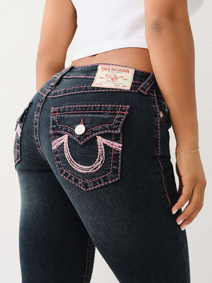 True Religion Beccat Boot Jeans Lurex Flap Jasmine-True Religion