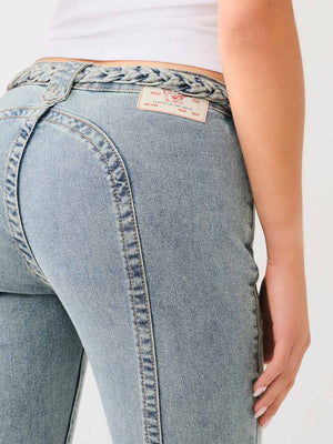 True Religion Charlie Saddleback Jeans Mr Flare Lila-True Religion