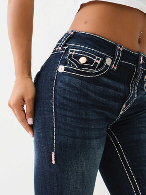 True Religion Becca Jeans Mr Boot Super T Dark Stone Fox-True Religion