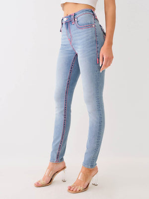 True Religion Jennie Jeans Mr Skinny Flap San Clemente-True Religion